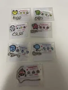 たまごっち　明治フルーツ 明治いちご アクリルチャーム　7個セット