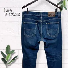 【Lee】 RIDERASデニム サイズ:32 ダークブルー