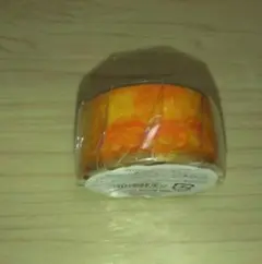 オレンジ模様入りマスキングテープ