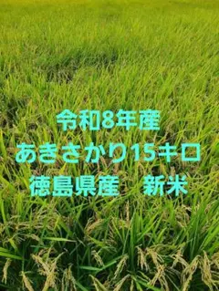 令和8年度新米 徳島産あきさかり 15キロ玄米 - メルカリ