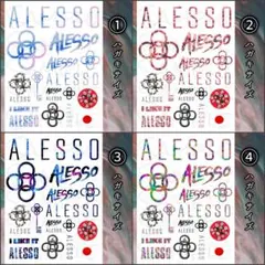 ALESSO タトゥーシール（カラー①〜④Ver.） ウルトラジャパン