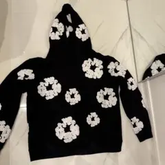 DENIM TEARS フラワープリント パーカー M