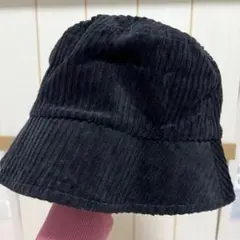 niko and ... コーデュロイ バケットハット 黒