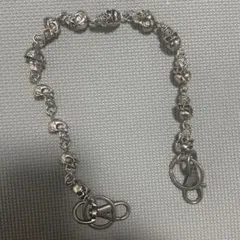 ウォレットチェーン　ドクロ