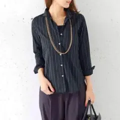 【美品】 DOORS ＊ レジメンストライプシャツ