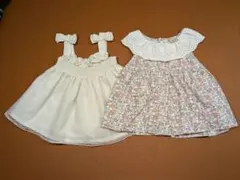 ベビーワンピース70cm　2着セット