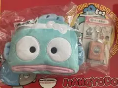 ハンギョドン 当たりくじ ⑤キーホルダー ⑥顔形ポーチ 2点セット