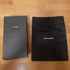 SAINT LAURENT　シューズ　空箱　ポーチ