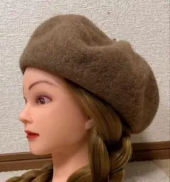 ZARA ブラウン ベレー帽