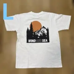 WIND AND SEA ウィンダンシー ビッグロゴ バックプリント 半袖T M 
