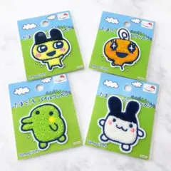 たまごっちパイルワッペン(ワッペンシール)4種セット