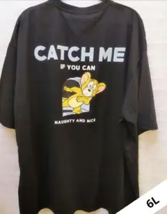 新品 6L トム＆ジェリー キャッチミー Tシャツ