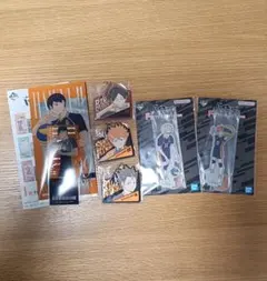 ハイキュー!! 一番くじ 最強の挑戦者 F賞 H賞 I賞 6点セット