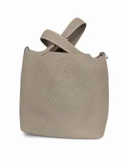 HERMES（エルメス）ピコタンロック エトゥープ × シルバー金具ハンドバッグのサムネイル