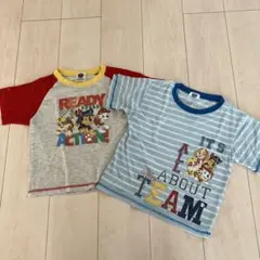 パウパトロール　ルームウェア　パジャマ　Tシャツのみ　2セット　110