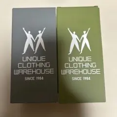 ユニクロ感謝祭ノベルティ　ステンレスボトル／タンブラー　グレー　カーキ2個セット