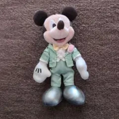 ミッキーマウス ストラップ付きぬいぐるみ