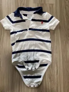 ラルフローレン　ストライプ ボディスーツ