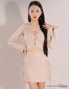 ROBE de FLEURS Glossy セットアップ ミニドレス S - メルカリ