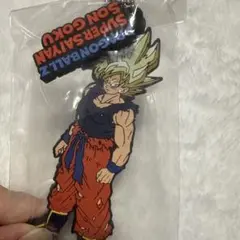 ドラゴンボールZ スーパーサイヤ人 孫悟空 ラバーキーホルダー