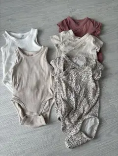 H&M ベビー肌着 5点セット