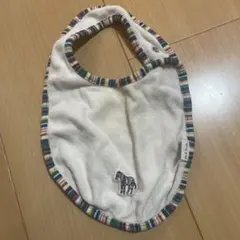 Paul Smith ベビー用スタイ ゼブラ刺繍 マルチストライプのサムネイル