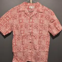 UNIQLO × REYNSPOONER アロハシャツ S 赤・白