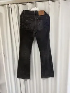 希少　リーバイス517 ブラック　w30 L33 フレアデニム　フレアパンツ 希少 リーバイス517 ブラック w30 L33 フレアデニム フレアパンツ