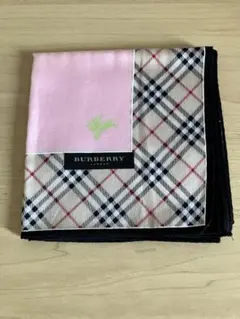 BURBERRY バーバリー ハンカチ 【自宅長期保管】