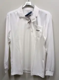 新品未使用 アシックス 長袖ポロシャツ ゴルフ 吸水速乾 UVケア