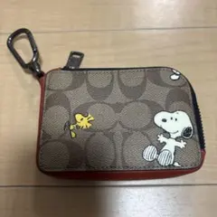 コーチ スヌーピー カードケース