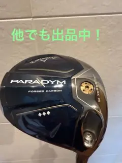 ツアー支給品 Callaway パラダイム トリプルダイヤ　TCシリアル　9度 マニア垂涎！ キャロウェイ「パラダイム」のツアー支給品が少数