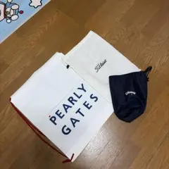 PEARLY GATES 袋とキャロウェイ巾着袋 3点セットのサムネイル