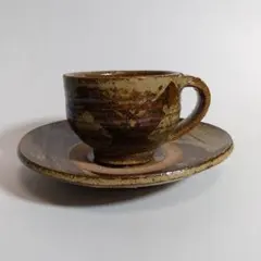 岩井窯 山本教行さんのコーヒーカップ&ソーサー 未使用品 - メルカリ