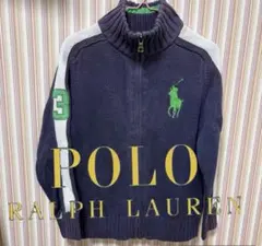 ★美品★ POLO RALPH LAUREN セーター パープル　ネイビー
