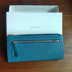 LAZY SUSAN 長財布 ブルーグリーンのサムネイル