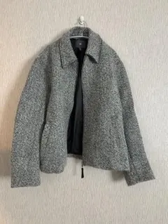 H&M メンズ ジップアップ ジャケット グレー系 XLサイズのサムネイル