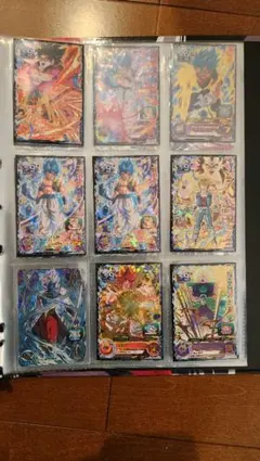 ドラゴンボールヒーローズ カードセット 　バインダー付き