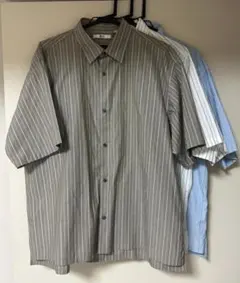 【３枚セット】UNIQLO C ブロードオーバーサイズシャツ 半袖【Lサイズ】