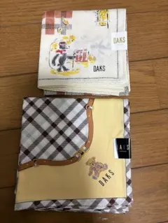 DAKS ハンカチセット クマ柄