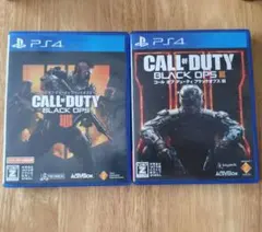 CALL of DUTY BLACKOPS IIIとIIII(３と４)2本セット