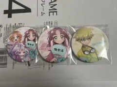 名探偵プリキュア 極楽湯　缶バッジ　コラボ　まとめ売り