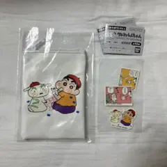 クレヨンしんちゃん ポーチとステッカーセット