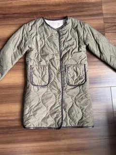 キッズ 110cmキルティングジャケット コート　リバーシブル