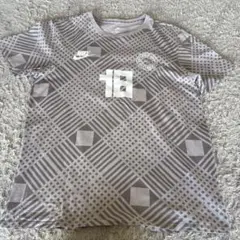 Nike グレー幾何学模様 シャツ Lサイズ 18