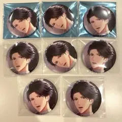 スタマイ 新堂清志 UCC 執事 缶バッジ 缶バ 8点セット