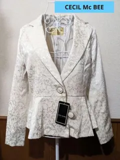 新品未使用CECIL Mc BEE テーラードジャケットスーツ 上着 M