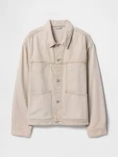 【新品】GAP デニムジャケット M ベージュ