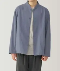 無印良品 両面起毛 フランネル シャツ ジャケット