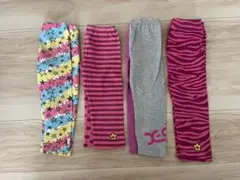 X-girl Stages 2T90㎝ レギンスパンツ4点セットのサムネイル